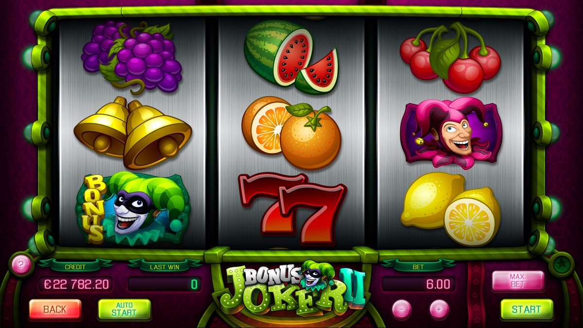 Apollo Games 出品的 Bonus Joker II 老虎机游戏
