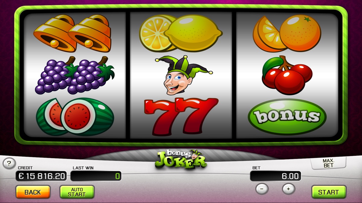 Apollo Games 出品的 Bonus Joker 老虎机游戏