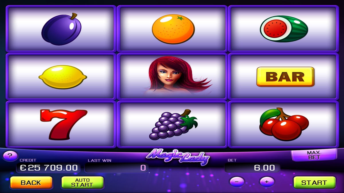 Apollo Games 出品的 Magic Lady 老虎机游戏