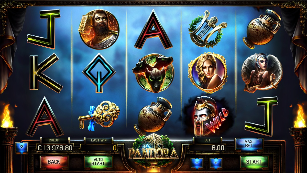 Apollo Games 出品的 Pandora 老虎机游戏