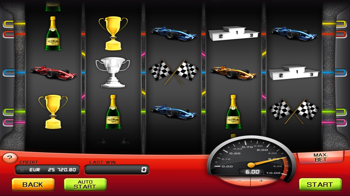 Apollo Games 出品的 Win and Race 老虎机游戏