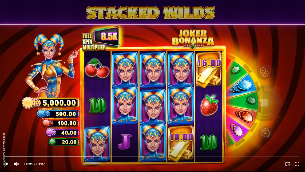 Joker Bonanza 现金狂欢