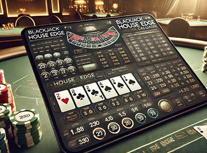 Blackjack⼆⼗⼀点赌场优势